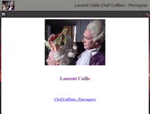 Tablet Screenshot of laurentcaille.com
